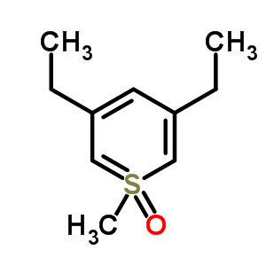 3,5-Diethyl-1-methyl-thiopyran 1-oxideStructure,32398-61-1Structure 3,5-Diethyl-1-methyl-thiopyran 1-oxide Structure,32398-61-1Structure