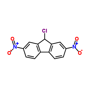 9H-fluorene,9-chloro-2,7-dinitro-Structure,32501-37-4Structure 9H-fluorene,9-chloro-2,7-dinitro- Structure,32501-37-4Structure