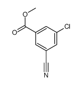 3-氯-5-氰基苯甲酸甲酯結(jié)構(gòu)式_327056-72-4結(jié)構(gòu)式