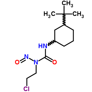 3-(3-Tert-butylcyclohexyl)-1-(2-chloroethyl)-1-nitrosoureaStructure,33021-96-4Structure 3-(3-Tert-butylcyclohexyl)-1-(2-chloroethyl)-1-nitrosourea Structure,33021-96-4Structure