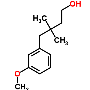 4-(3-Methoxyphenyl)-3,3-dimethyl-butan-1-olStructure,33214-48-1Structure 4-(3-Methoxyphenyl)-3,3-dimethyl-butan-1-ol Structure,33214-48-1Structure