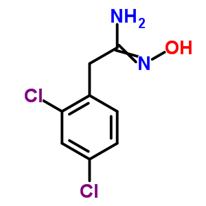 2-(2,4-Dichloro-phenyl)-n-hydroxy-acetamidineStructure,333748-88-2Structure 2-(2,4-Dichloro-phenyl)-n-hydroxy-acetamidine Structure,333748-88-2Structure