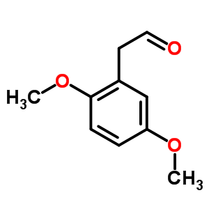 Benzeneacetaldehyde,2,5-dimethoxy-Structure,33567-62-3Structure Benzeneacetaldehyde,2,5-dimethoxy- Structure,33567-62-3Structure