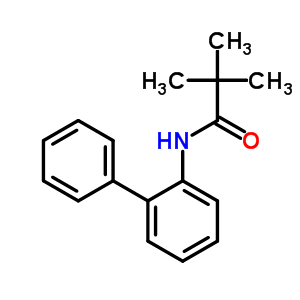 2,2-Dimethyl-n-(2-phenylphenyl)propanamideStructure,33576-57-7Structure 2,2-Dimethyl-n-(2-phenylphenyl)propanamide Structure,33576-57-7Structure