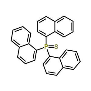 三-1-萘膦 硫化物結(jié)構(gòu)式_3411-49-2結(jié)構(gòu)式