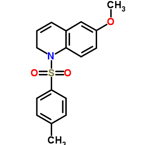 6-Methoxy-1-(4-methylphenyl)sulfonyl-2h-quinolineStructure,34129-41-4Structure 6-Methoxy-1-(4-methylphenyl)sulfonyl-2h-quinoline Structure,34129-41-4Structure