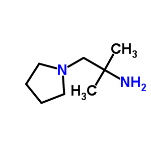 1,1-Dimethyl-2-pyrrolidin-1-yl-ethylamineStructure,34155-39-0Structure 1,1-Dimethyl-2-pyrrolidin-1-yl-ethylamine Structure,34155-39-0Structure