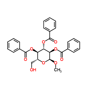 Methyl 2,3,4-tri-o-benzoyl-α-d-glucopyranosideStructure,34234-44-1Structure Methyl 2,3,4-tri-o-benzoyl-α-d-glucopyranoside Structure,34234-44-1Structure
