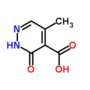4-Pyridazinecarboxylicacid,2,3-dihydro-5-methyl-3-oxo-(9ci)Structure,342402-51-1Structure 4-Pyridazinecarboxylicacid,2,3-dihydro-5-methyl-3-oxo-(9ci) Structure,342402-51-1Structure