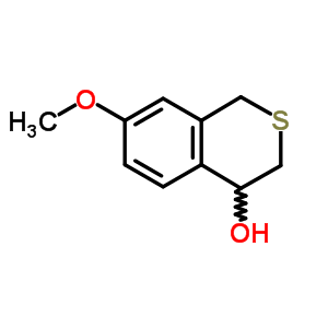 7-Methoxyisothiochroman-4-olStructure,34722-18-4Structure 7-Methoxyisothiochroman-4-ol Structure,34722-18-4Structure