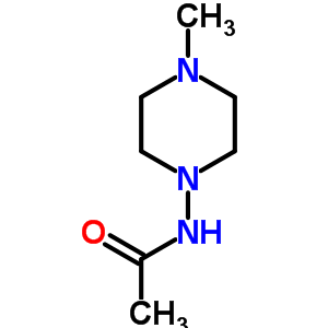 Acetamide, n-(4-methyl-1-piperazinyl)-(9ci)Structure,34924-88-4Structure Acetamide, n-(4-methyl-1-piperazinyl)-(9ci) Structure,34924-88-4Structure