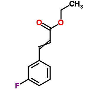 Ethyl 3-(3-Fluorophenyl)acrylateStructure,351-46-2Structure Ethyl 3-(3-Fluorophenyl)acrylate Structure,351-46-2Structure