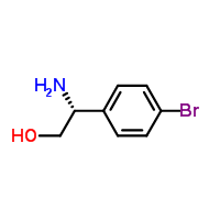 (2R)-2-氨基-2-(4-溴苯基)-1-乙醇結(jié)構(gòu)式_354153-64-3結(jié)構(gòu)式