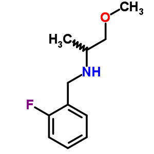 (2-Fluoro-benzyl)-(2-methoxy-1-methyl-ethyl)-amine hydrochlorideStructure,355817-00-4Structure (2-Fluoro-benzyl)-(2-methoxy-1-methyl-ethyl)-amine hydrochloride Structure,355817-00-4Structure
