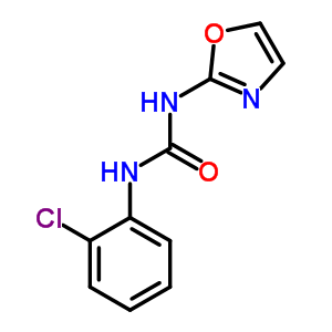 1-(O-chlorophenyl)-3-(2-oxazolyl)ureaStructure,35629-48-2Structure 1-(O-chlorophenyl)-3-(2-oxazolyl)urea Structure,35629-48-2Structure