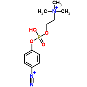 P-重氮苯基磷酰膽堿結構式_35697-91-7結構式