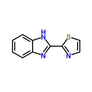 2-(2-Thiazolyl)-1h-benzimidazoleStructure,3574-94-5Structure 2-(2-Thiazolyl)-1h-benzimidazole Structure,3574-94-5Structure