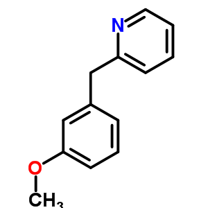 2-(M-甲氧基芐基)吡啶結(jié)構(gòu)式_35854-44-5結(jié)構(gòu)式