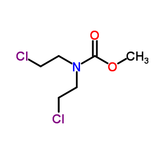 Methyl n,n-bis(2-chloroethyl)carbamateStructure,35875-89-9Structure Methyl n,n-bis(2-chloroethyl)carbamate Structure,35875-89-9Structure