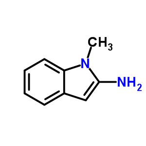 1-甲基-2-氨基吲哚結(jié)構(gòu)式_36092-88-3結(jié)構(gòu)式