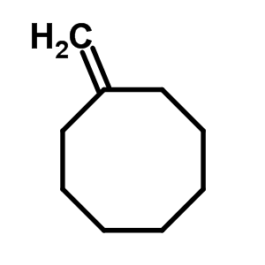 MethylenecyclooctaneStructure,3618-18-6Structure Methylenecyclooctane Structure,3618-18-6Structure