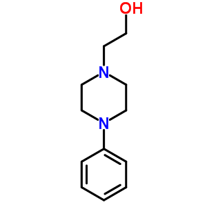 4-苯基-1-哌嗪乙醇結(jié)構(gòu)式_36245-26-8結(jié)構(gòu)式