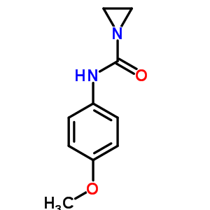 N-(p-methoxyphenyl)-1-aziridine-carboxamideStructure,3647-17-4Structure N-(p-methoxyphenyl)-1-aziridine-carboxamide Structure,3647-17-4Structure