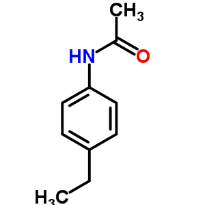 P-乙基乙酰苯胺結(jié)構(gòu)式_3663-34-1結(jié)構(gòu)式