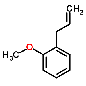 3-(2-甲氧基苯基)-1-丙烯結(jié)構(gòu)式_3698-28-0結(jié)構(gòu)式