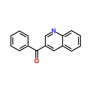 苯基-喹啉-3-基-甲酮結(jié)構(gòu)式_37045-14-0結(jié)構(gòu)式