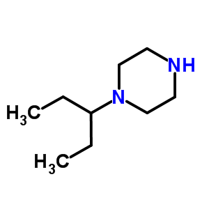 1-(3-戊基)-哌嗪結(jié)構(gòu)式_373356-51-5結(jié)構(gòu)式