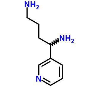 1-吡啶-3-丁烷-1,4-二胺結(jié)構(gòu)式_374064-04-7結(jié)構(gòu)式