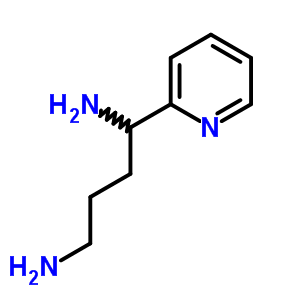 1-吡啶-2-基-1,4-丁二胺結(jié)構(gòu)式_374064-05-8結(jié)構(gòu)式