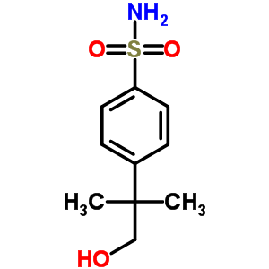 4-(2-Hydroxy-1,1-dimethylethyl)benzenesulfonamideStructure,374067-96-6Structure 4-(2-Hydroxy-1,1-dimethylethyl)benzenesulfonamide Structure,374067-96-6Structure