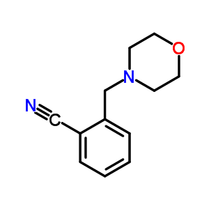 2-(嗎啉-4-甲基)苯甲腈結(jié)構(gòu)式_37812-33-2結(jié)構(gòu)式