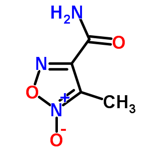 4-(氨基羰基)-3-甲基-1,2,5-噁二唑 2-氧化物結構式_37895-44-6結構式