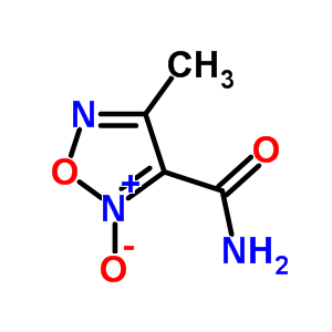 4-Methyl-2-oxido-1,2,5-oxadiazol-2-ium-3-carboxamideStructure,37895-45-7Structure 4-Methyl-2-oxido-1,2,5-oxadiazol-2-ium-3-carboxamide Structure,37895-45-7Structure