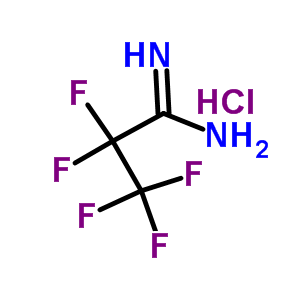 2,2,3,3,3-五氟丙脒鹽酸鹽結(jié)構(gòu)式_3799-21-1結(jié)構(gòu)式