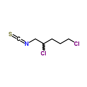 2,5-Dichloropentyl isothiocyanateStructure,380482-28-0Structure 2,5-Dichloropentyl isothiocyanate Structure,380482-28-0Structure