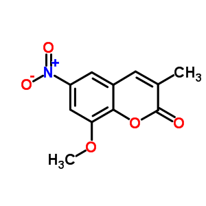 8-Methoxy-3-methyl-6-nitro-chromen-2-oneStructure,38177-44-5Structure 8-Methoxy-3-methyl-6-nitro-chromen-2-one Structure,38177-44-5Structure