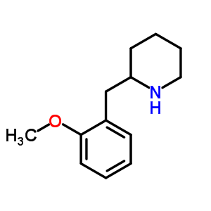 2-(2-甲氧基芐基)哌啶結構式_383128-44-7結構式