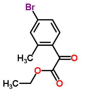 Ethyl 4-bromo-2-methylbenzoylformateStructure,383363-34-6Structure Ethyl 4-bromo-2-methylbenzoylformate Structure,383363-34-6Structure