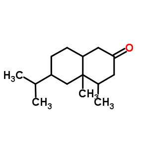 6-Isopropyl-4,4a-dimethyloctahydro-2(1h)-naphthalenoneStructure,38427-80-4Structure 6-Isopropyl-4,4a-dimethyloctahydro-2(1h)-naphthalenone Structure,38427-80-4Structure