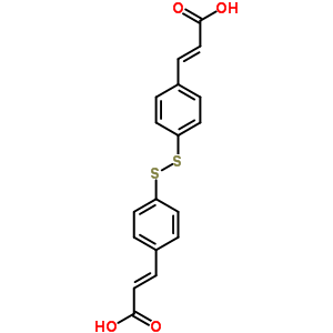 4,4’-Dithiobiscinnamic acidStructure,38650-27-0Structure 4,4’-Dithiobiscinnamic acid Structure,38650-27-0Structure