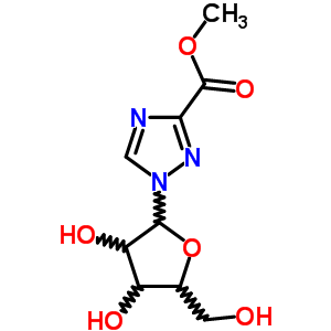 Methyl 1-beta-d-ribofuranosyl-1h-1,2,4-triazole-3-carboxylateStructure,38934-69-9Structure Methyl 1-beta-d-ribofuranosyl-1h-1,2,4-triazole-3-carboxylate Structure,38934-69-9Structure
