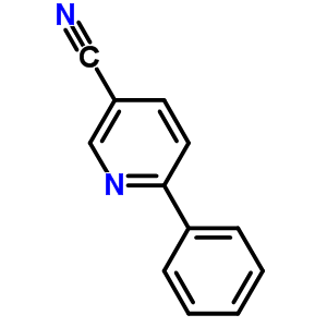 6-苯基煙腈結(jié)構(gòu)式_39065-54-8結(jié)構(gòu)式