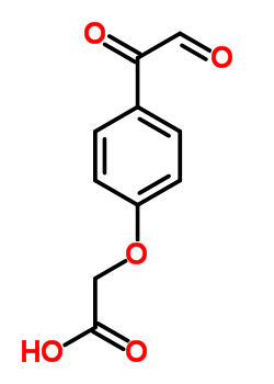 4-(氧代乙?；?苯氧基乙酸結構式_39270-55-8結構式
