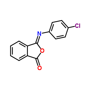 3-(4-Chlorophenyl)iminoisobenzofuran-1-oneStructure,39536-54-4Structure 3-(4-Chlorophenyl)iminoisobenzofuran-1-one Structure,39536-54-4Structure