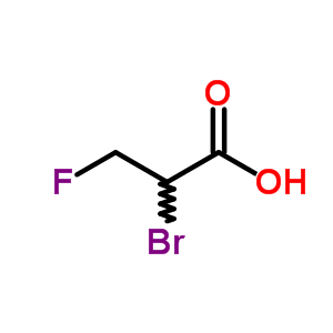 2-Bromo-3-fluoro-propanoic acidStructure,39621-37-9Structure 2-Bromo-3-fluoro-propanoic acid Structure,39621-37-9Structure