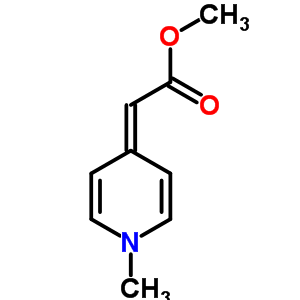 (1,4-Dihydro-1-methylpyridin-4-ylidene)acetic acid methyl esterStructure,39998-22-6Structure (1,4-Dihydro-1-methylpyridin-4-ylidene)acetic acid methyl ester Structure,39998-22-6Structure